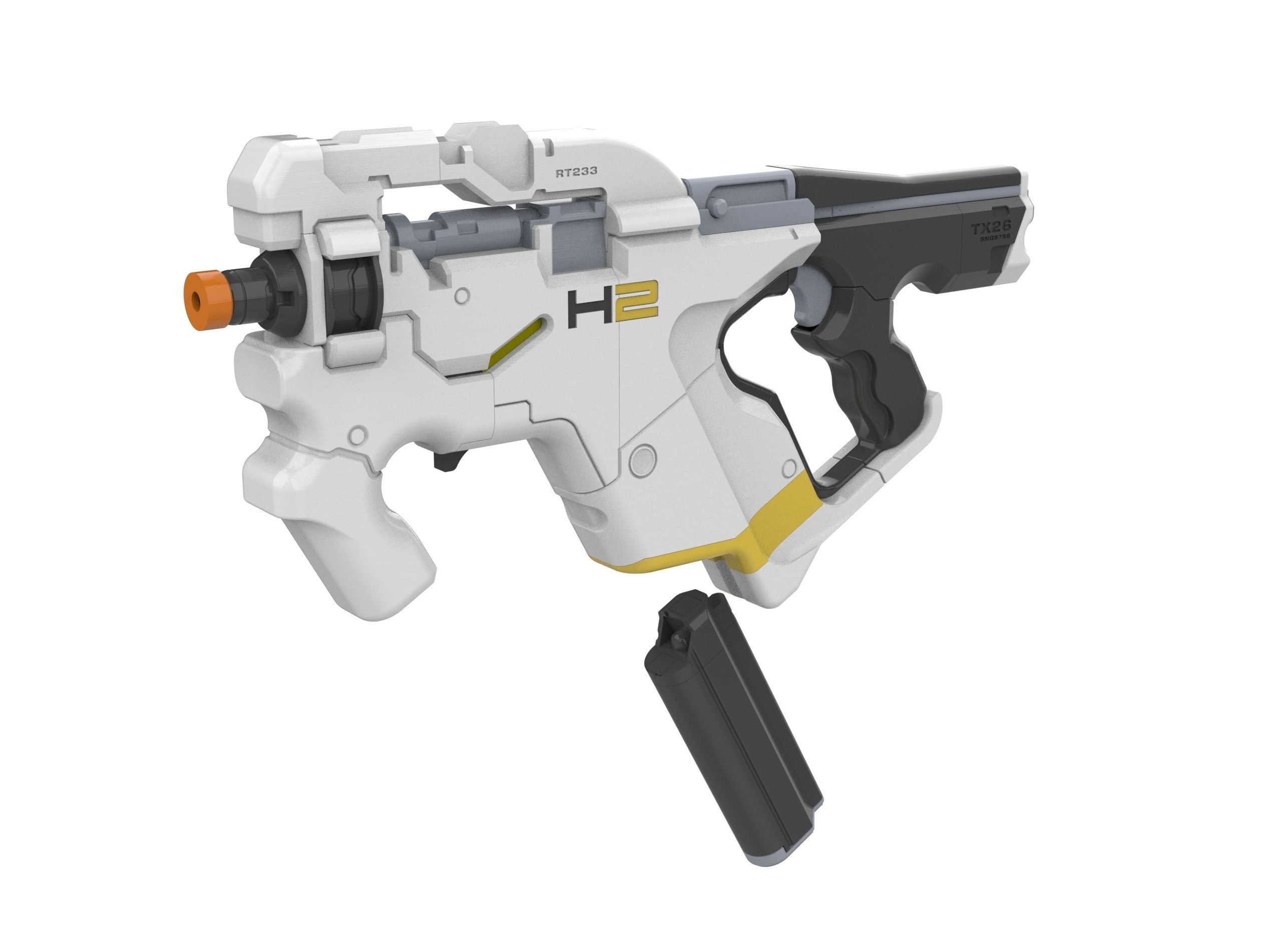 M-25 Hornet - Mass Effect - Commercial - Printable STL 3D print model_6