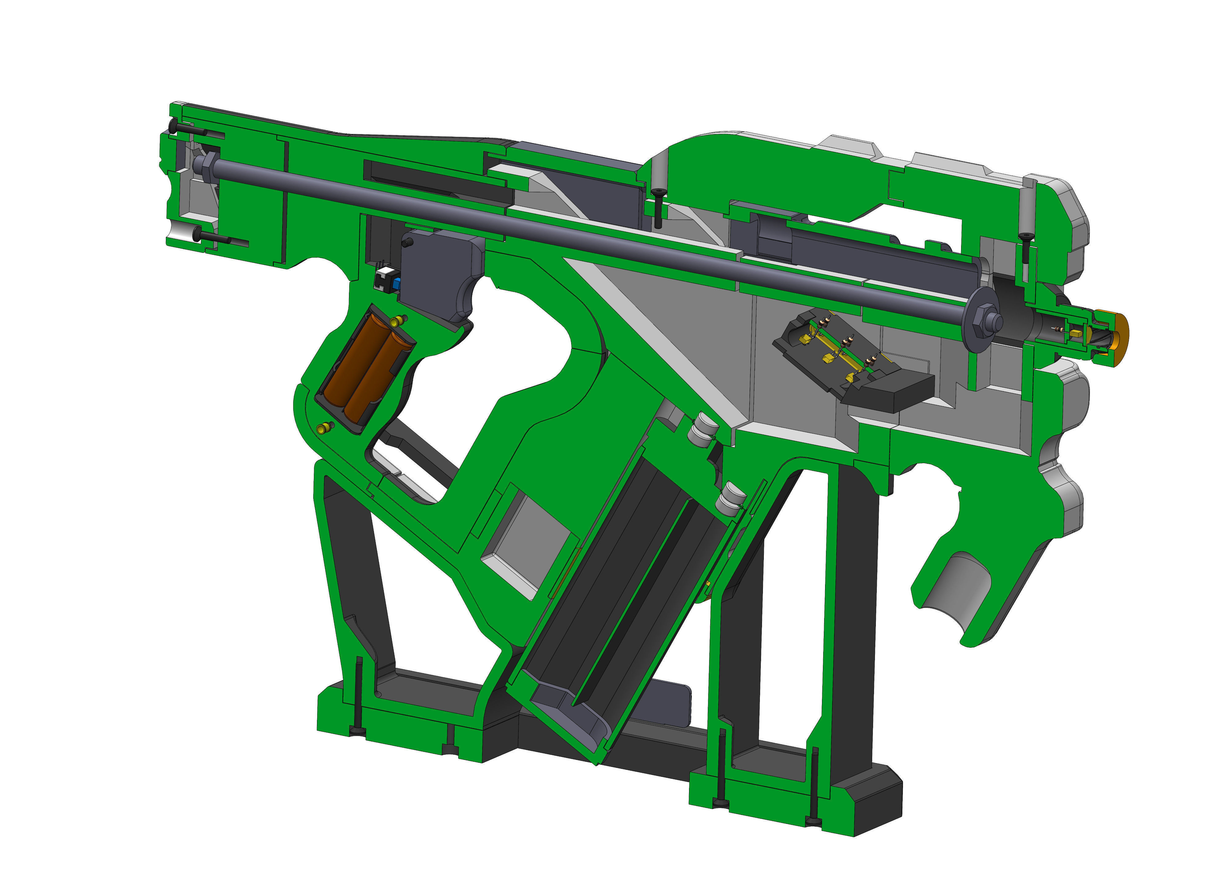 M-25 Hornet - Mass Effect - Commercial - Printable STL 3D print model_13