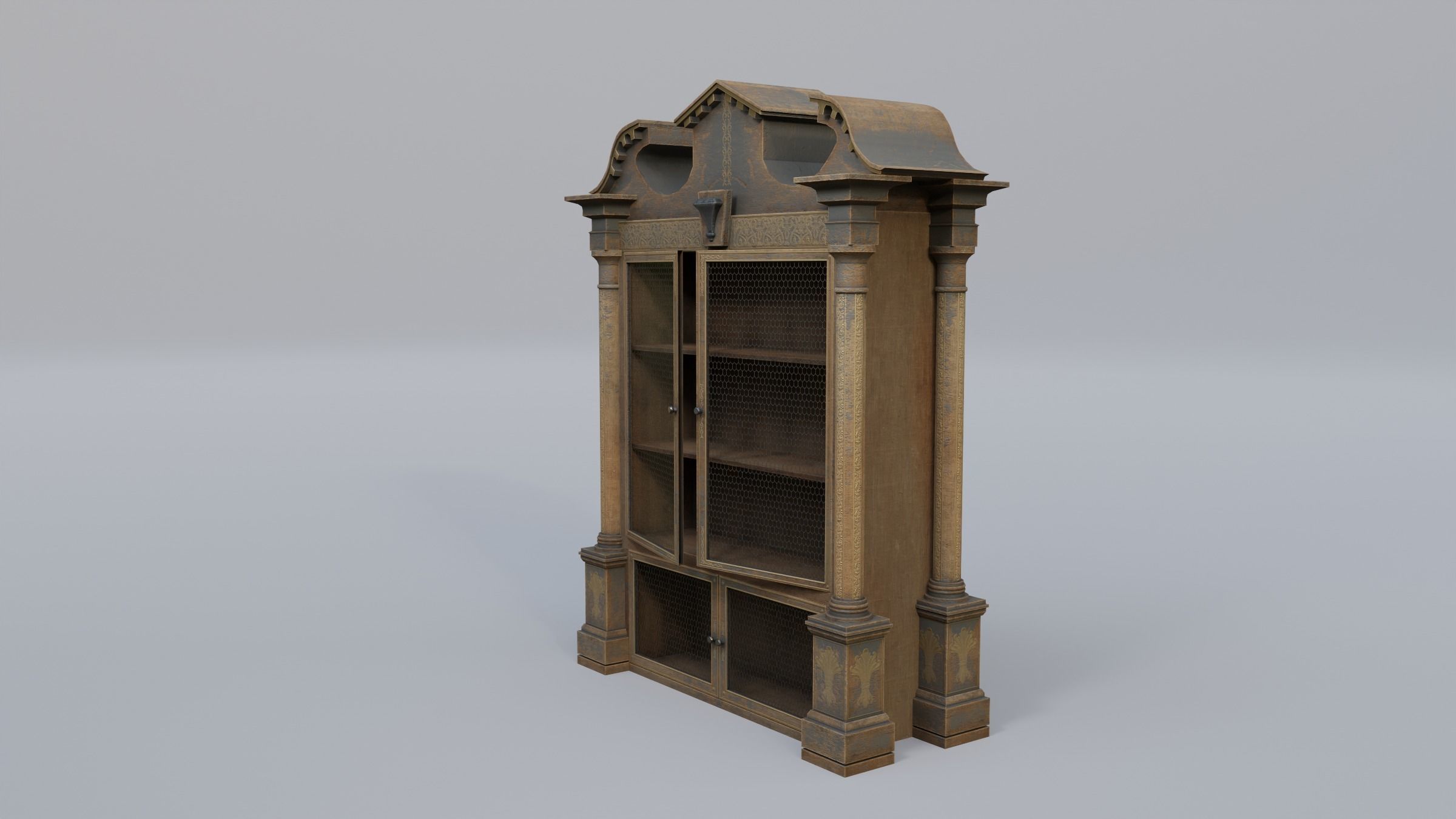 Furniture pack 1 Low-poly 3D model_6