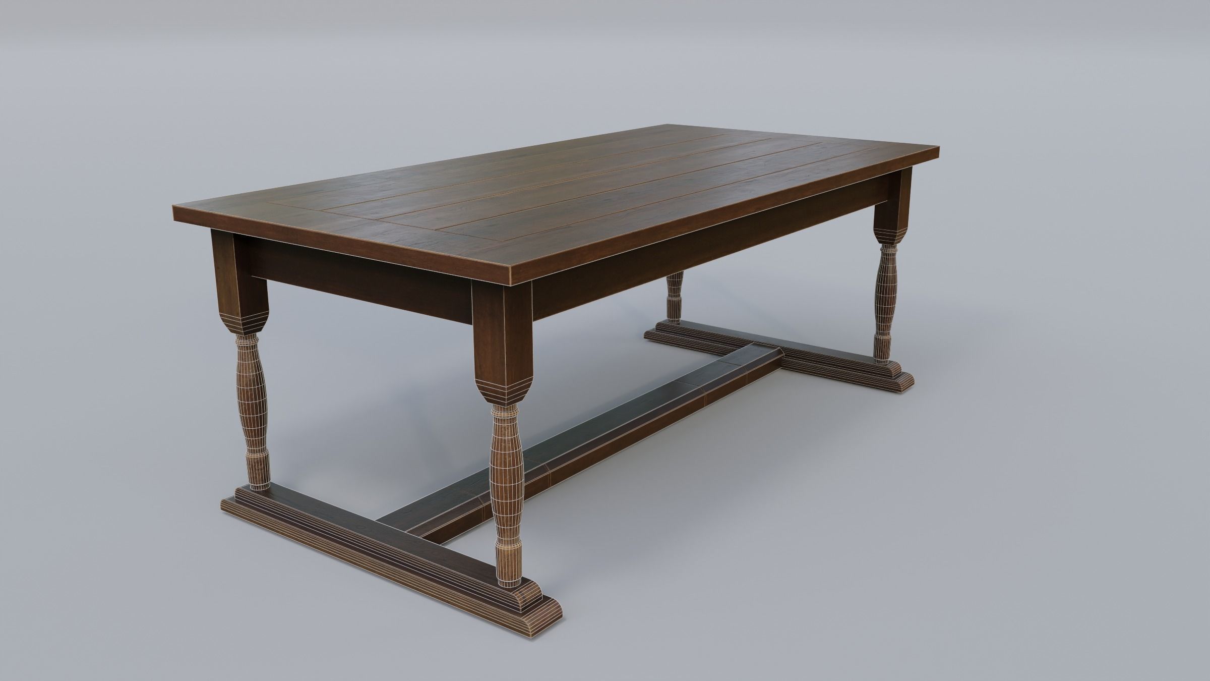 Furniture pack 1 Low-poly 3D model_22