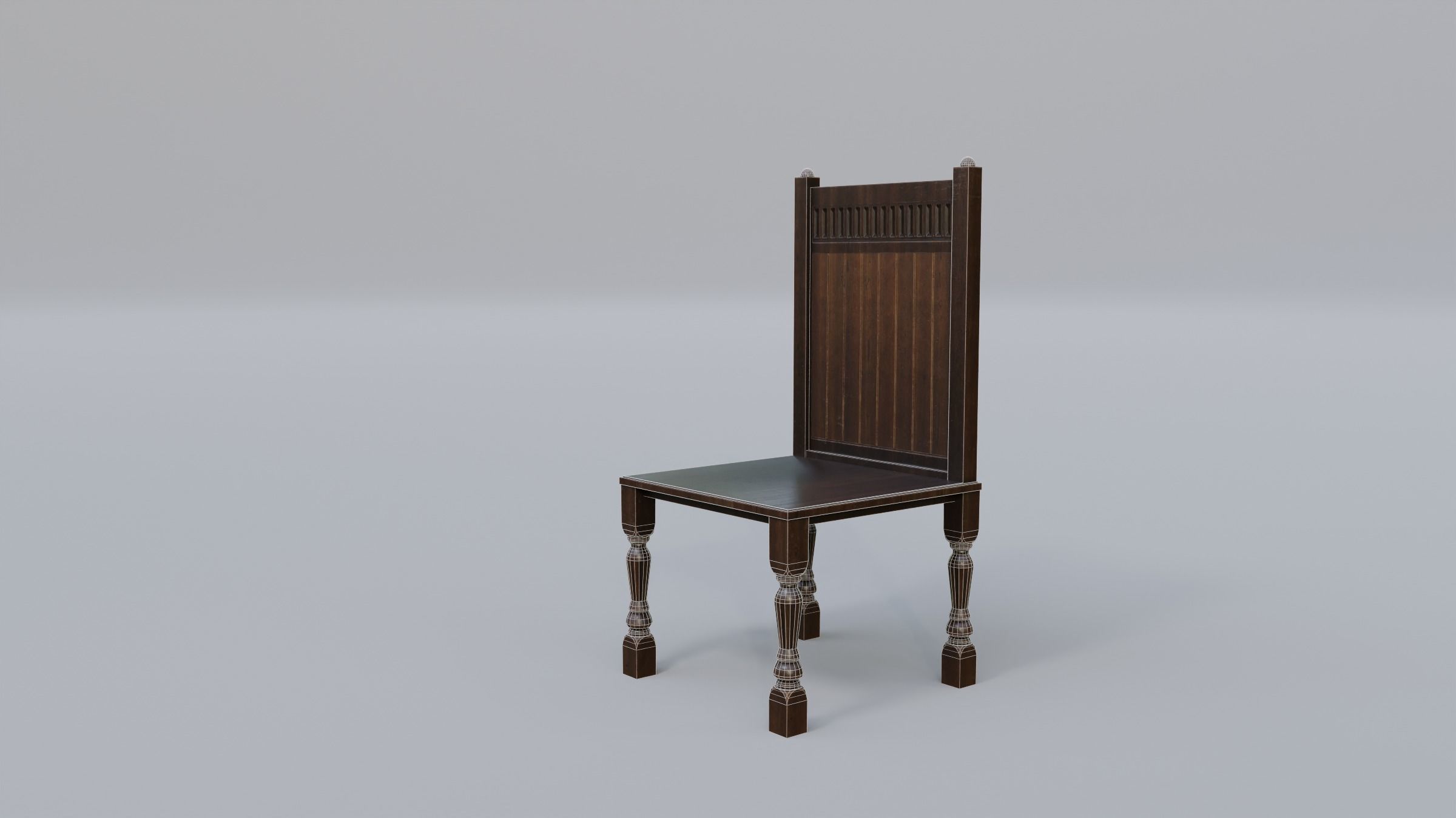 Furniture pack 1 Low-poly 3D model_16