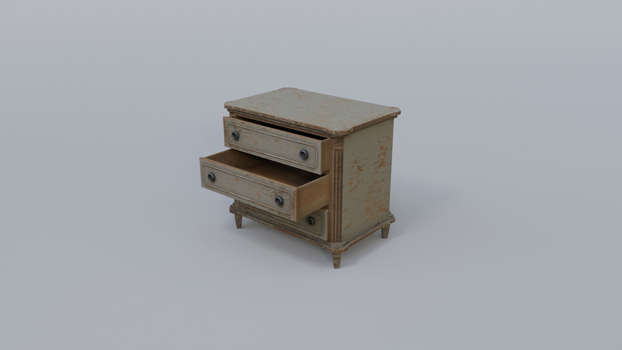 Furniture pack 1 Low-poly 3D model_12