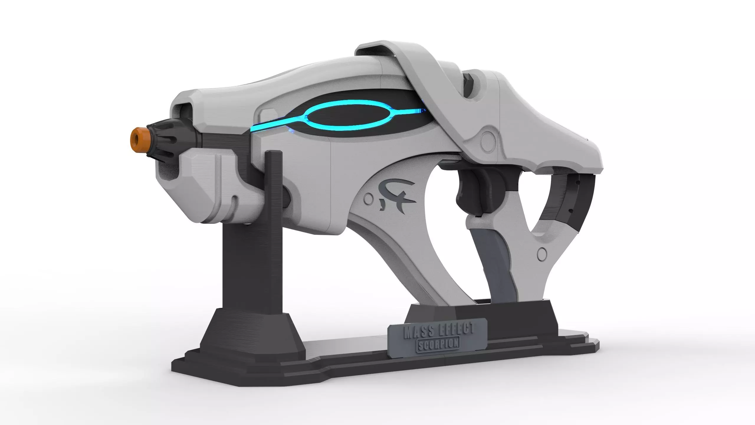 Scorpion - Mass Effect - Commercial - Printable STL 3D print model_0