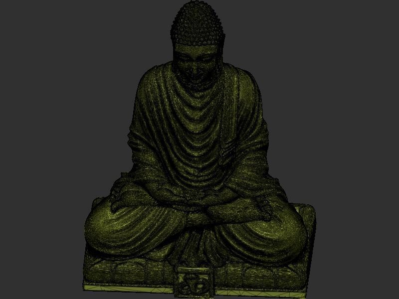 Mahaveer Buddha 3D print model_19