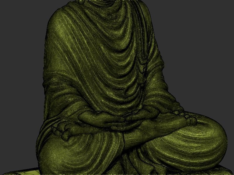Mahaveer Buddha 3D print model_18