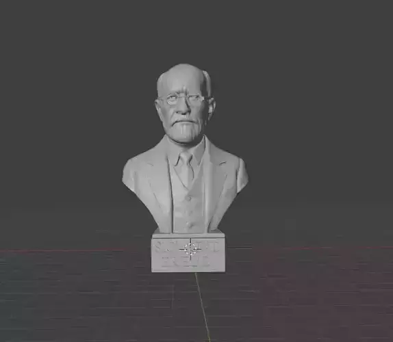 Sigmund Freud 3D print model Sigmund Freud 3D print model