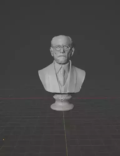 Sigmund Freud 3D print model