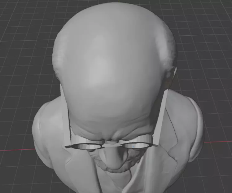 Sigmund Freud 3D print model_17