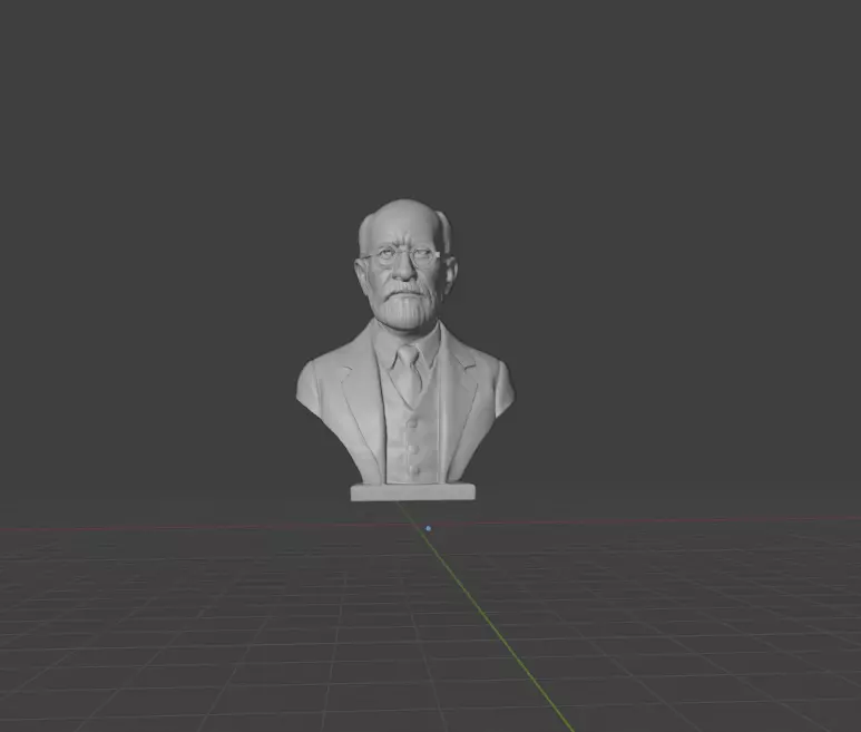 Sigmund Freud 3D print model_19