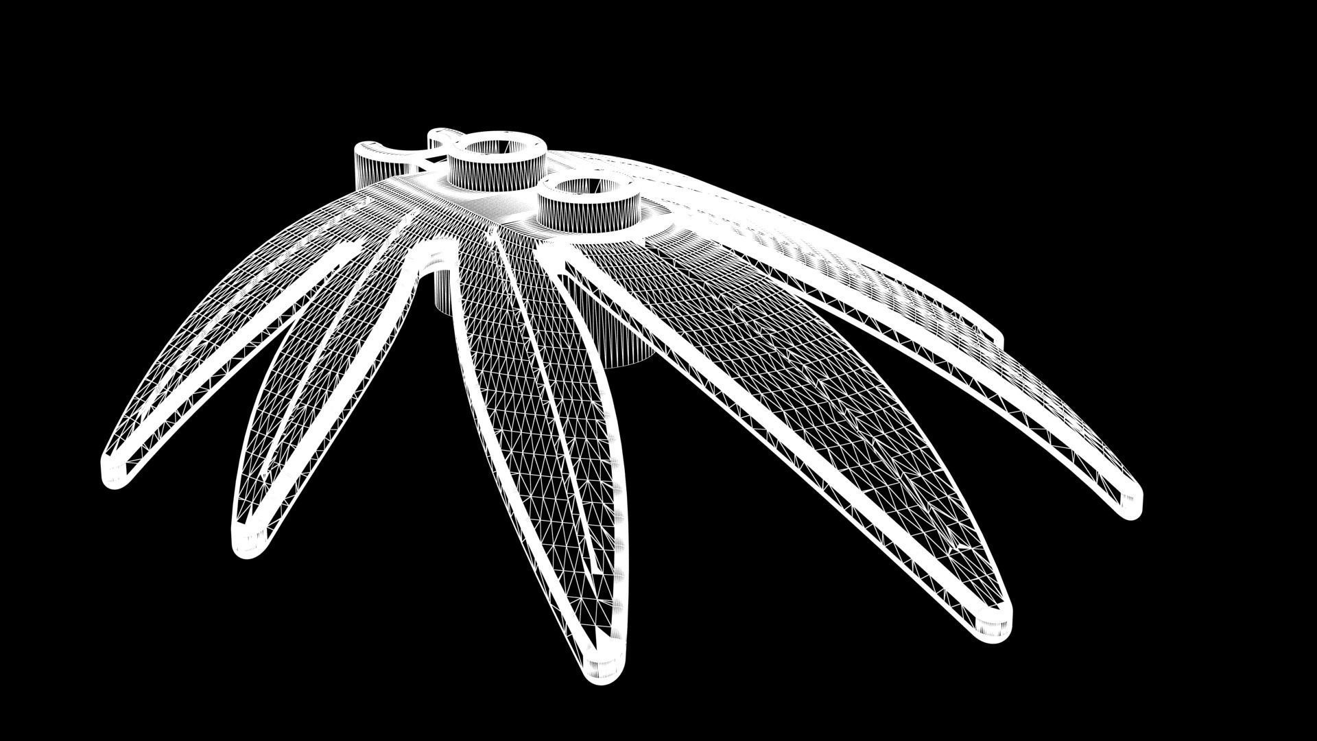 Lego Plant 3D Scan Tree Leaf Low-poly 3D model_7