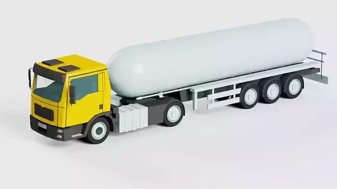 Truck 3D tanker