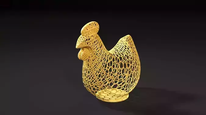 Chicken sculpture