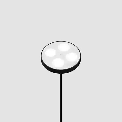 Floor lamp Ideal Lux COLONNA PT4 NERO