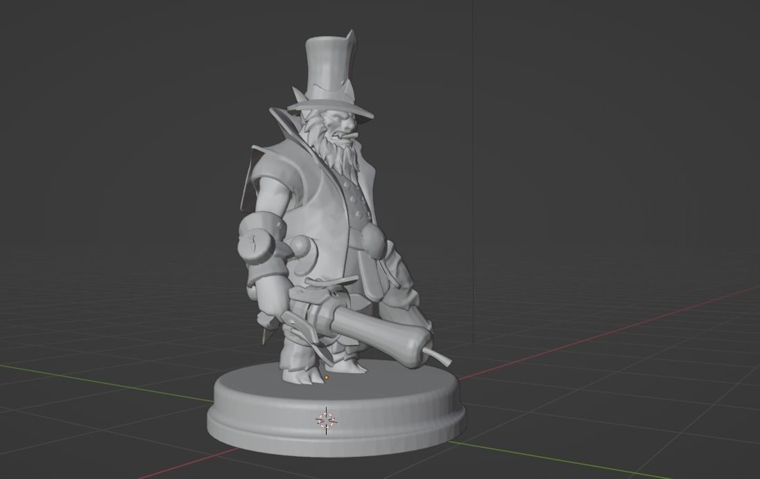 Lion Printable from Dota2 3D print model_2