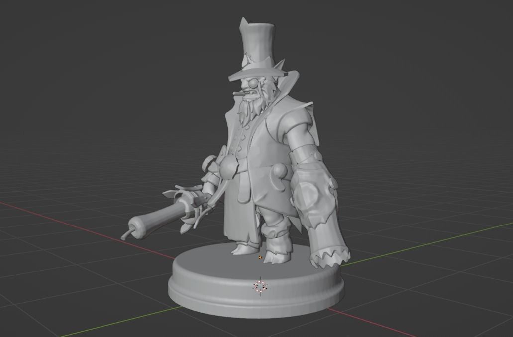 Lion Printable from Dota2 3D print model_4