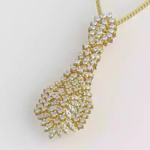 Exclusive Pendant model 3D 0185 printable model5 3D print model