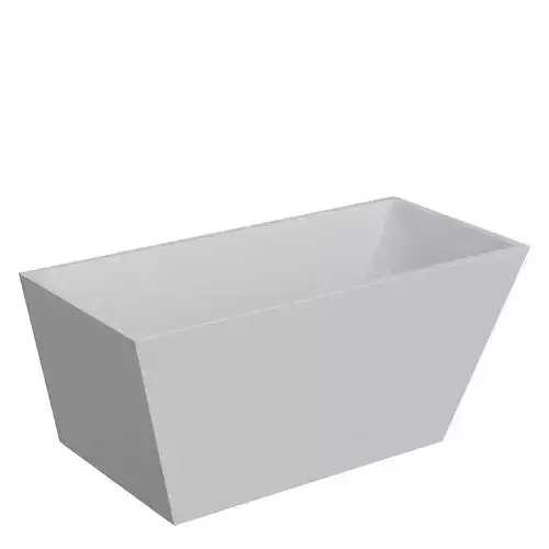 Hannah rectangular bath tub 3D model