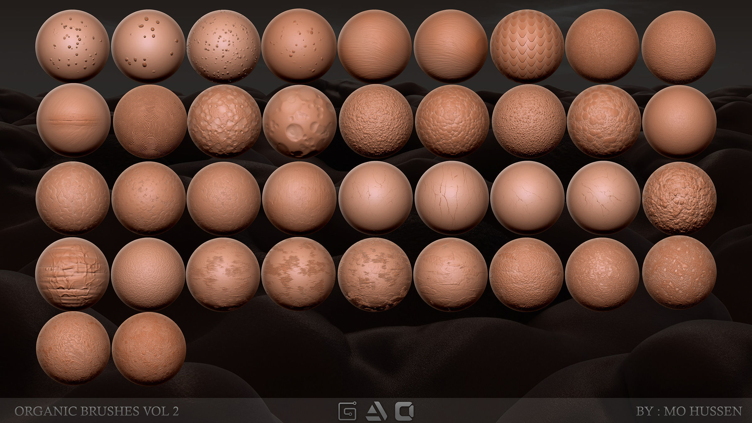 4K Brushes Skin Seamless and Tileable Texture | CGTrader