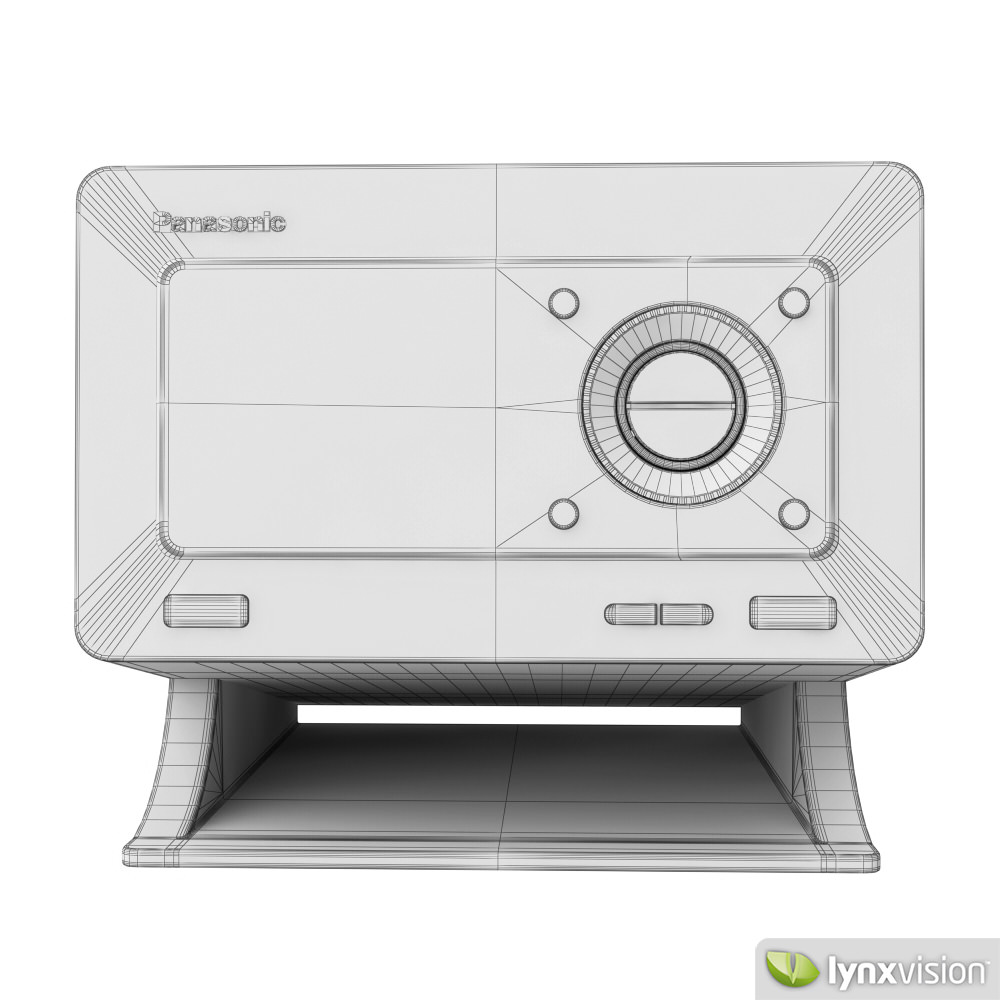 Panasonic CD Stereo System 3D model_3
