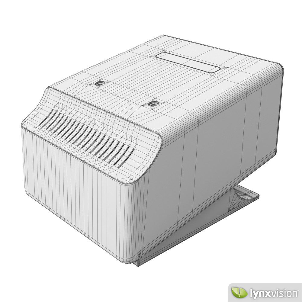 Panasonic CD Stereo System 3D model_4