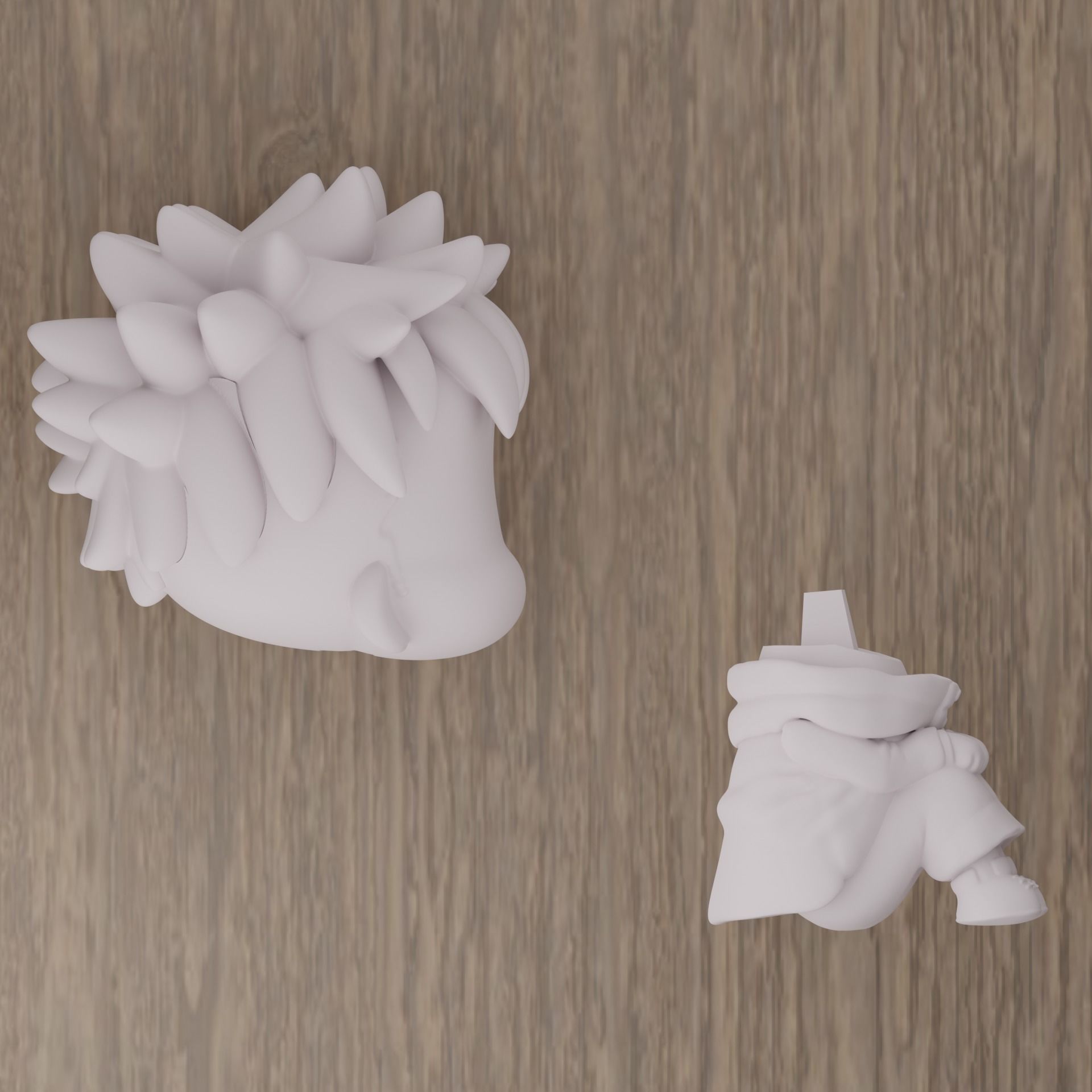 Itadori Yuji Chibi Jujutsu Kaisen STL files 3D print Ready 3D print model_11