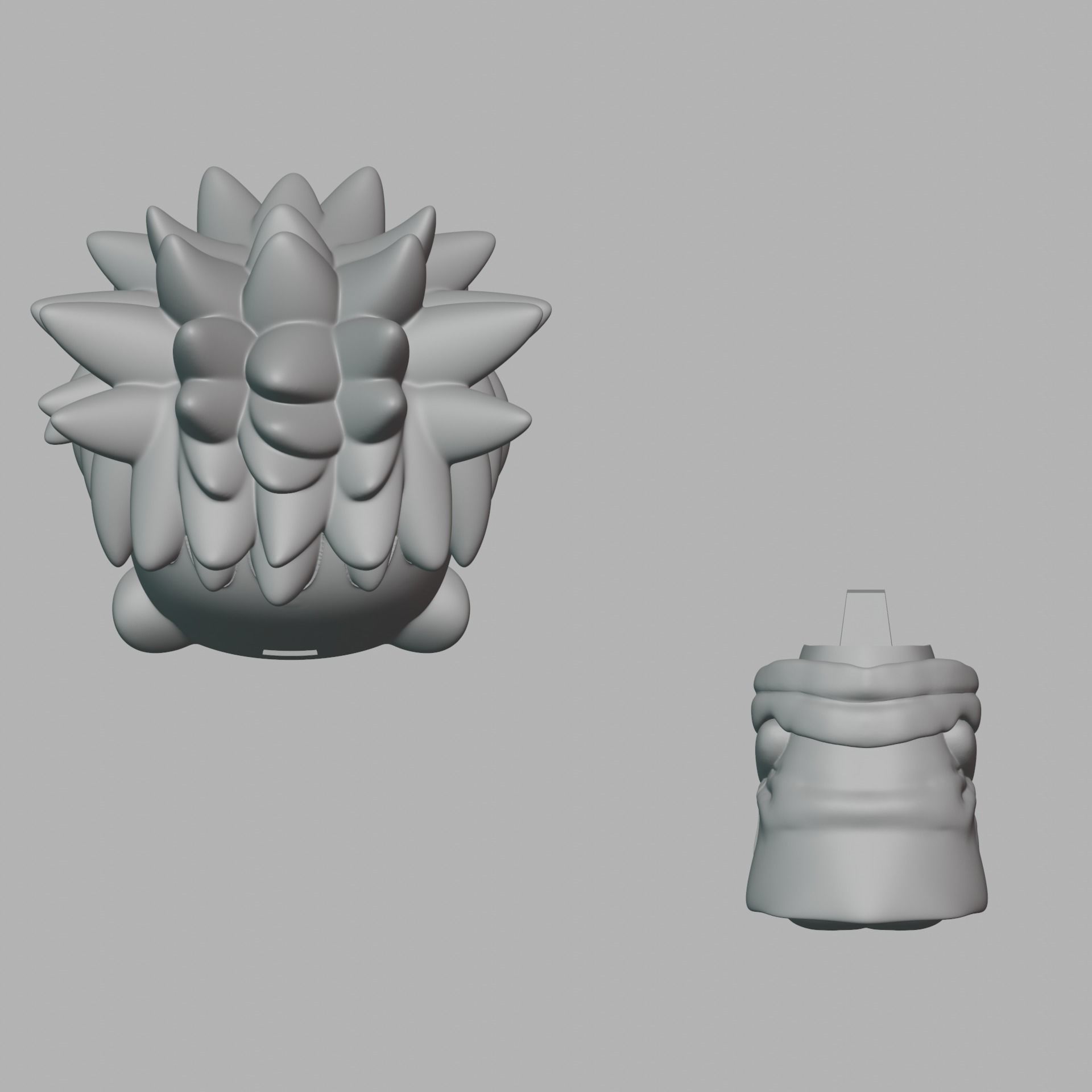 Itadori Yuji Chibi Jujutsu Kaisen STL files 3D print Ready 3D print model_7