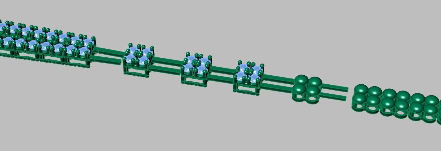 Exclusive Bracelet model 3D printable model 0049 3D print model_15