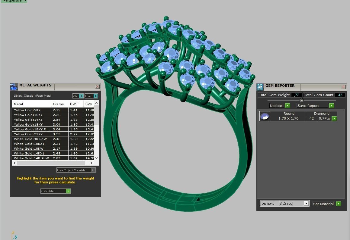 Ring 3D model 0270 3D printable model 7 3D print model_15