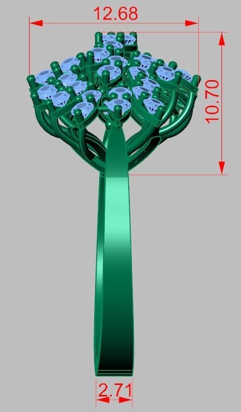 Ring 3D model 0270 3D printable model 7 3D print model_10