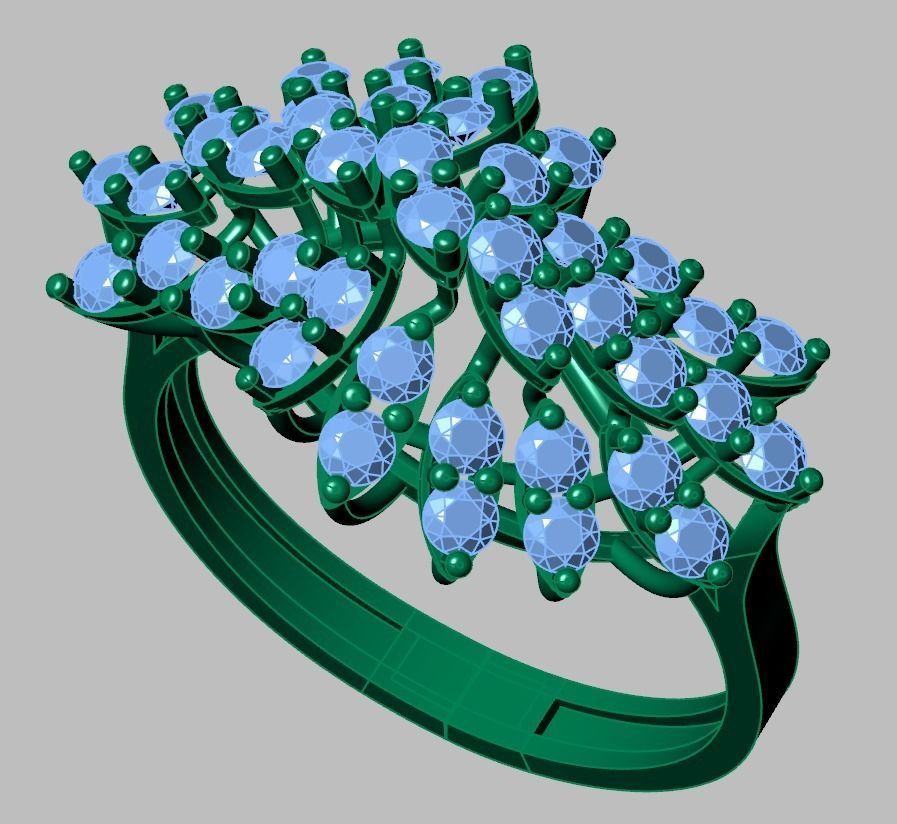 Ring 3D model 0270 3D printable model 7 3D print model_13