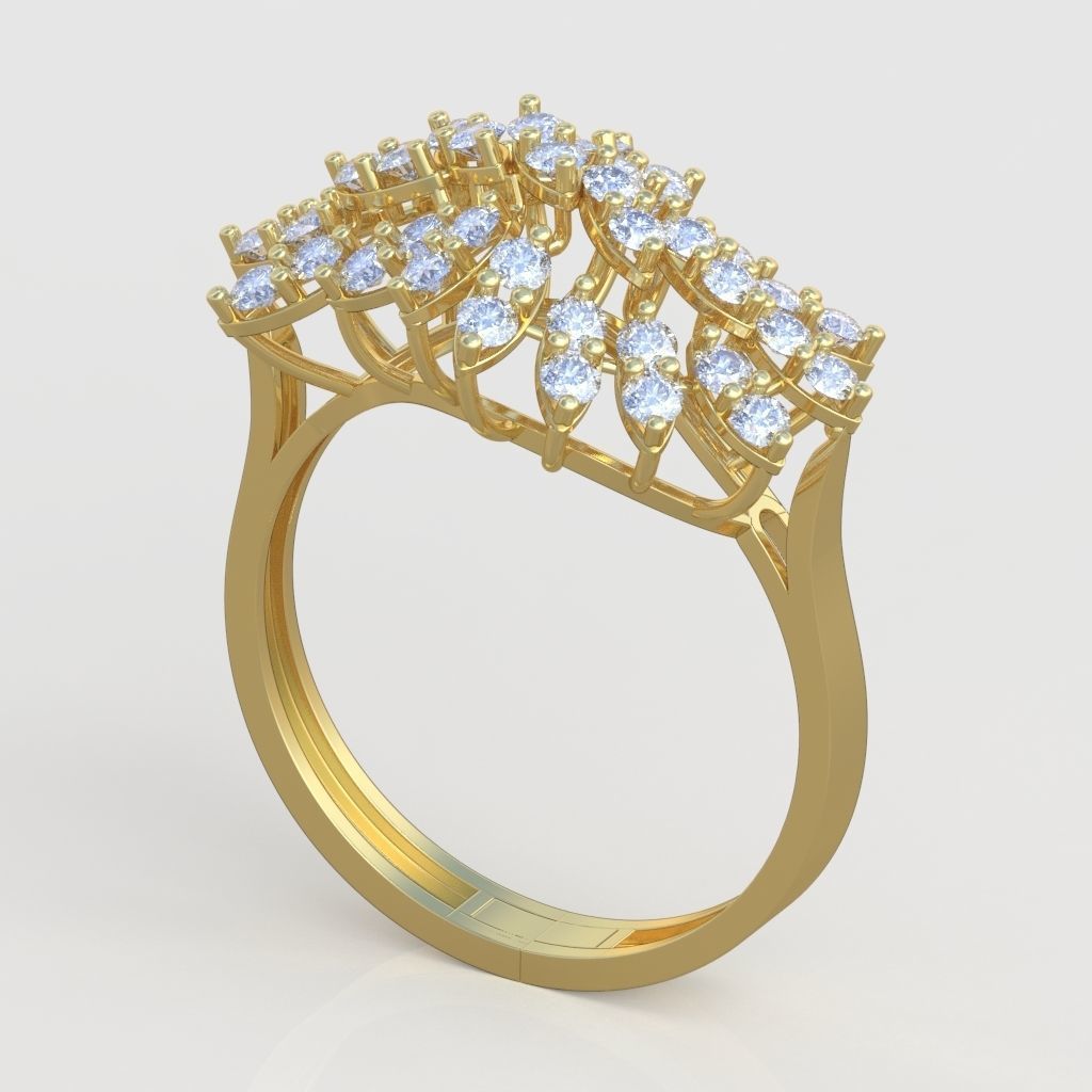 Ring 3D model 0270 3D printable model 7 3D print model_3