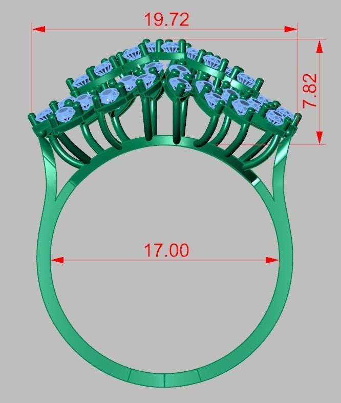 Ring 3D model 0270 3D printable model 7 3D print model_12