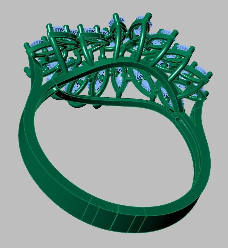 Ring 3D model 0270 3D printable model 7 3D print model_14