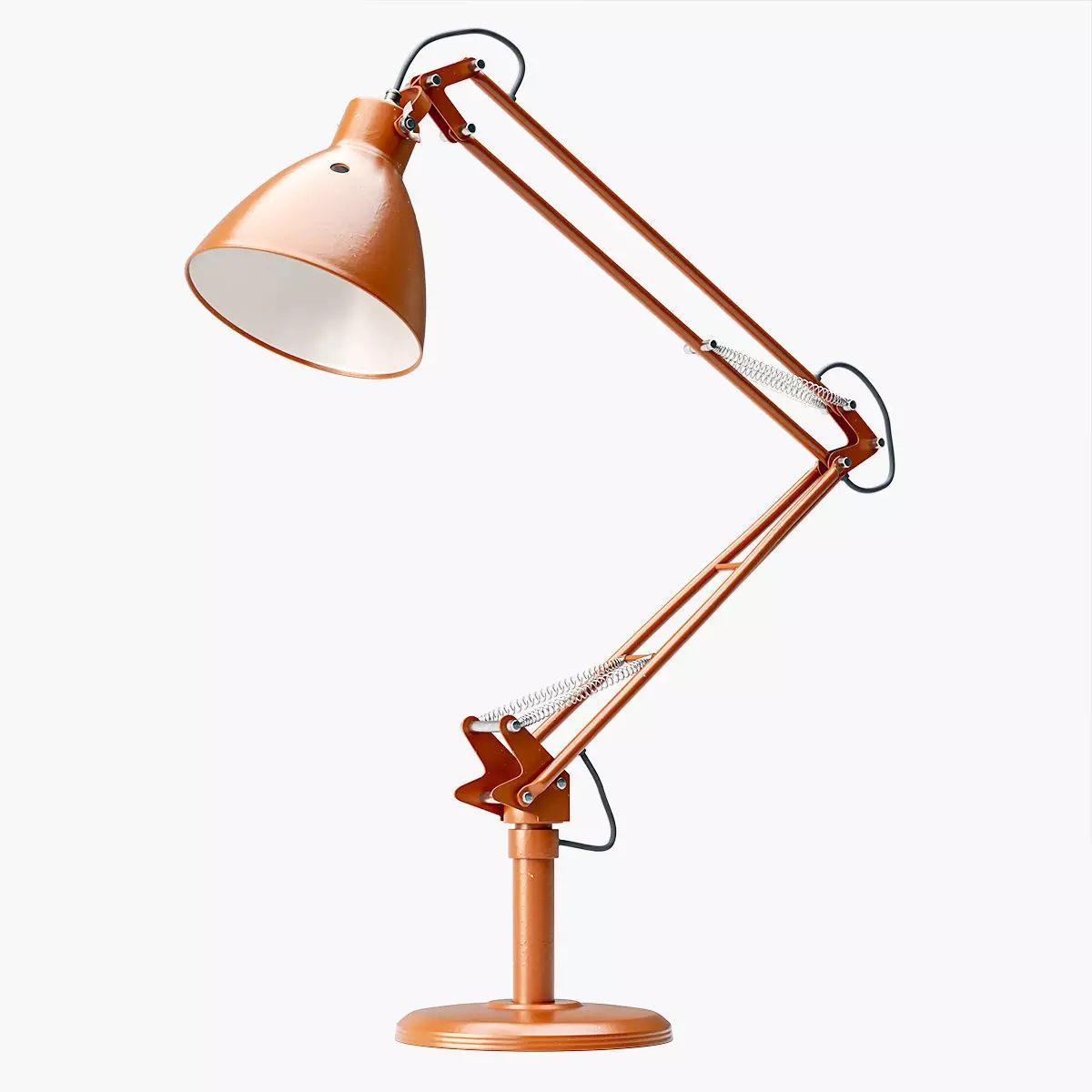Vintage Desk Lamp 3D model_0