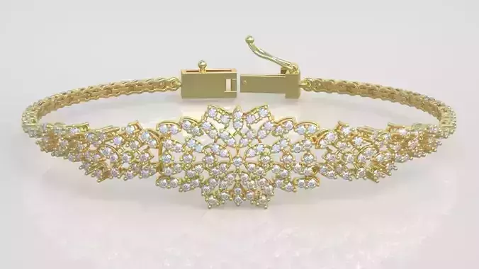 Exclusive Bracelet model 3D printable model 0050