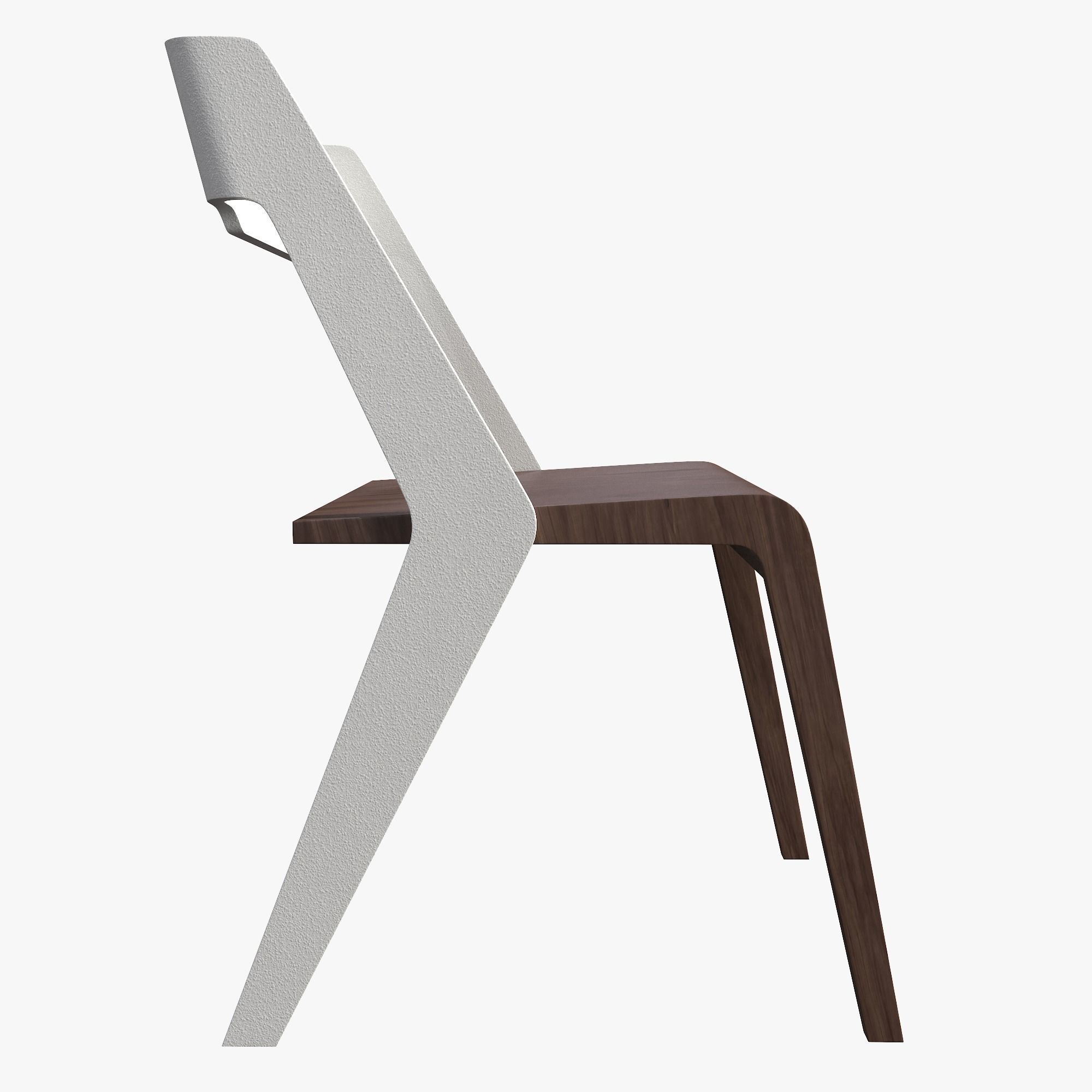 Modern chair 3D model_2