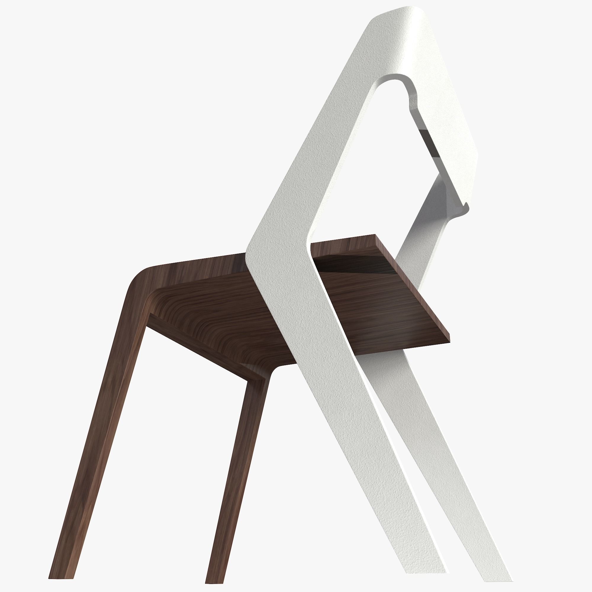 Modern chair 3D model_5