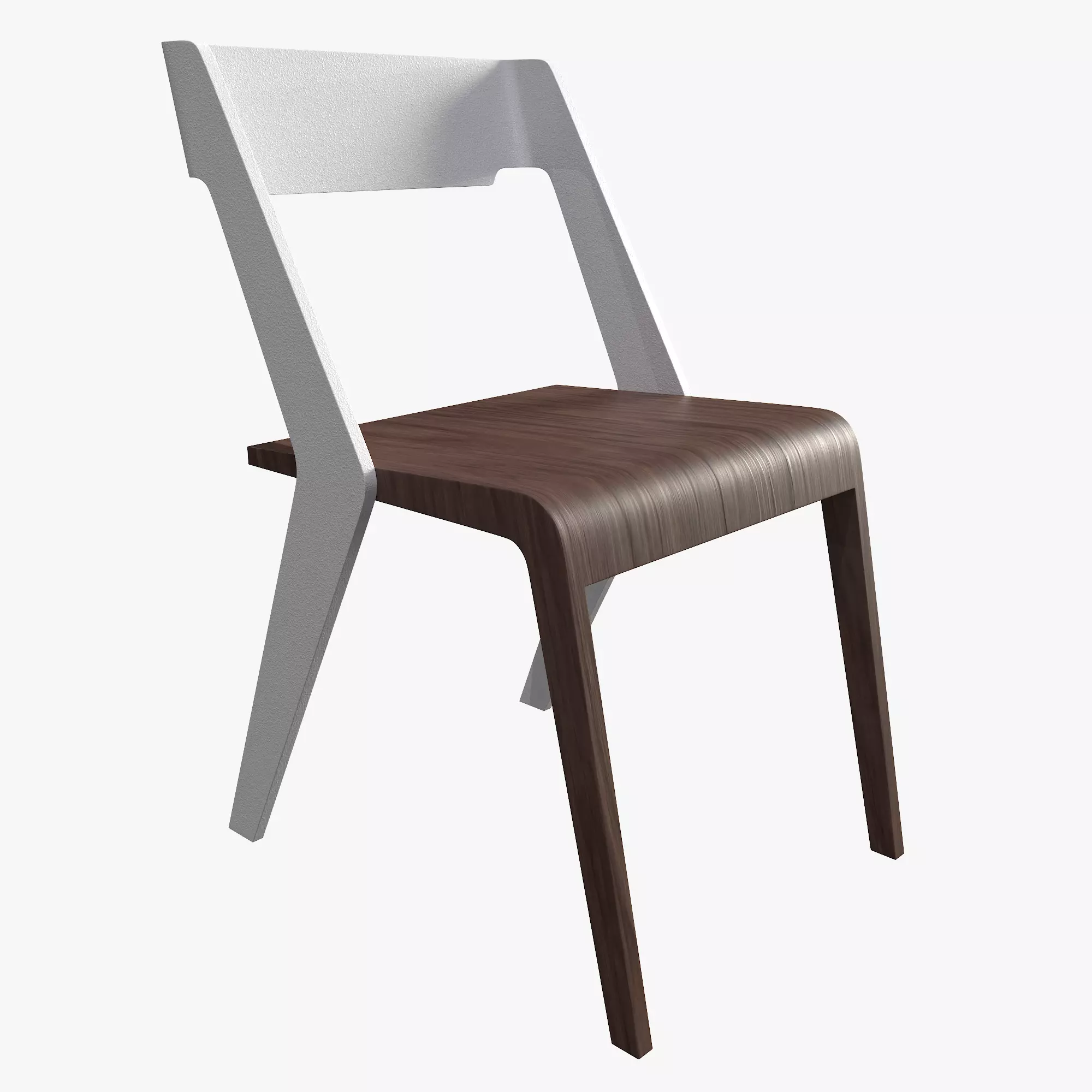Modern chair 3D model_0