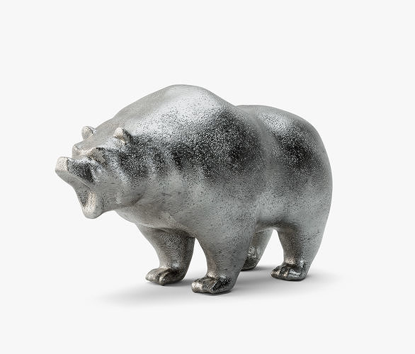 Bear Statuette 3D model