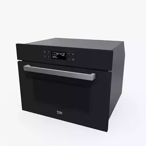 Oven Beko 14500BG Black 3D Model