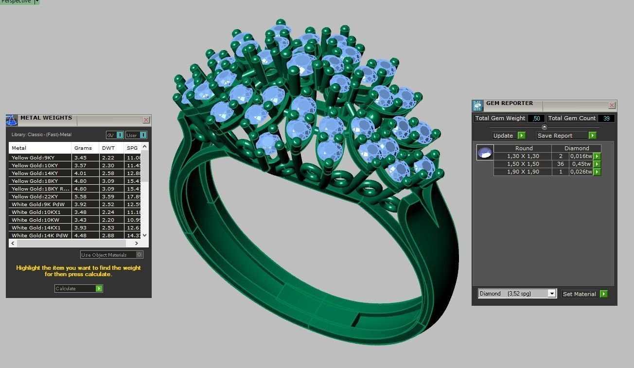 Ring 3D model 0271 3D printable model  3D print model_13