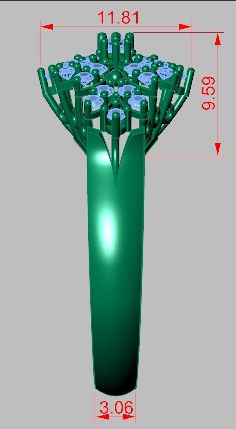 Ring 3D model 0271 3D printable model  3D print model_8