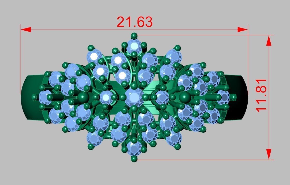 Ring 3D model 0271 3D printable model  3D print model_12