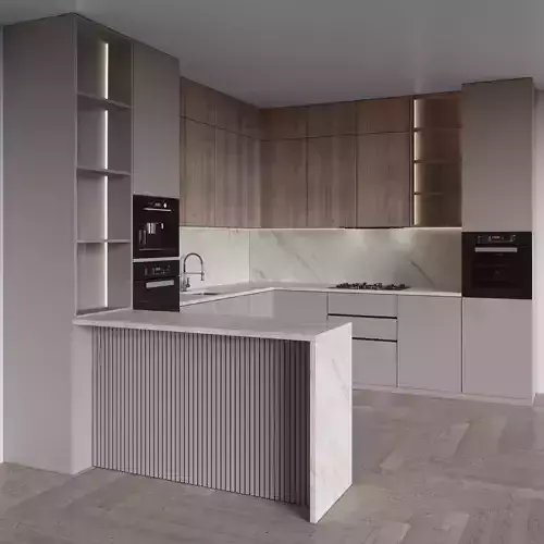 Kitchen Modern 87 - Corner Kitchen