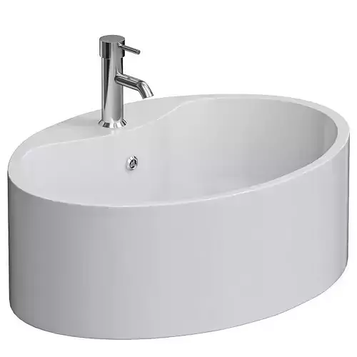 SantiLine oval bathroom sink