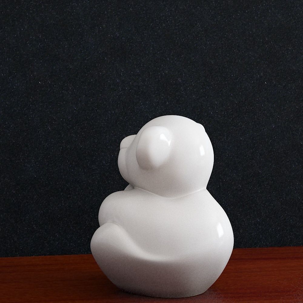 Bear Teddy Toy 3D print model_3