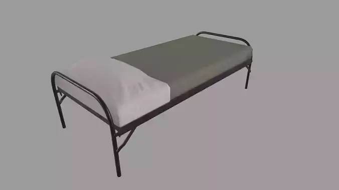WWII Hospital Bed 