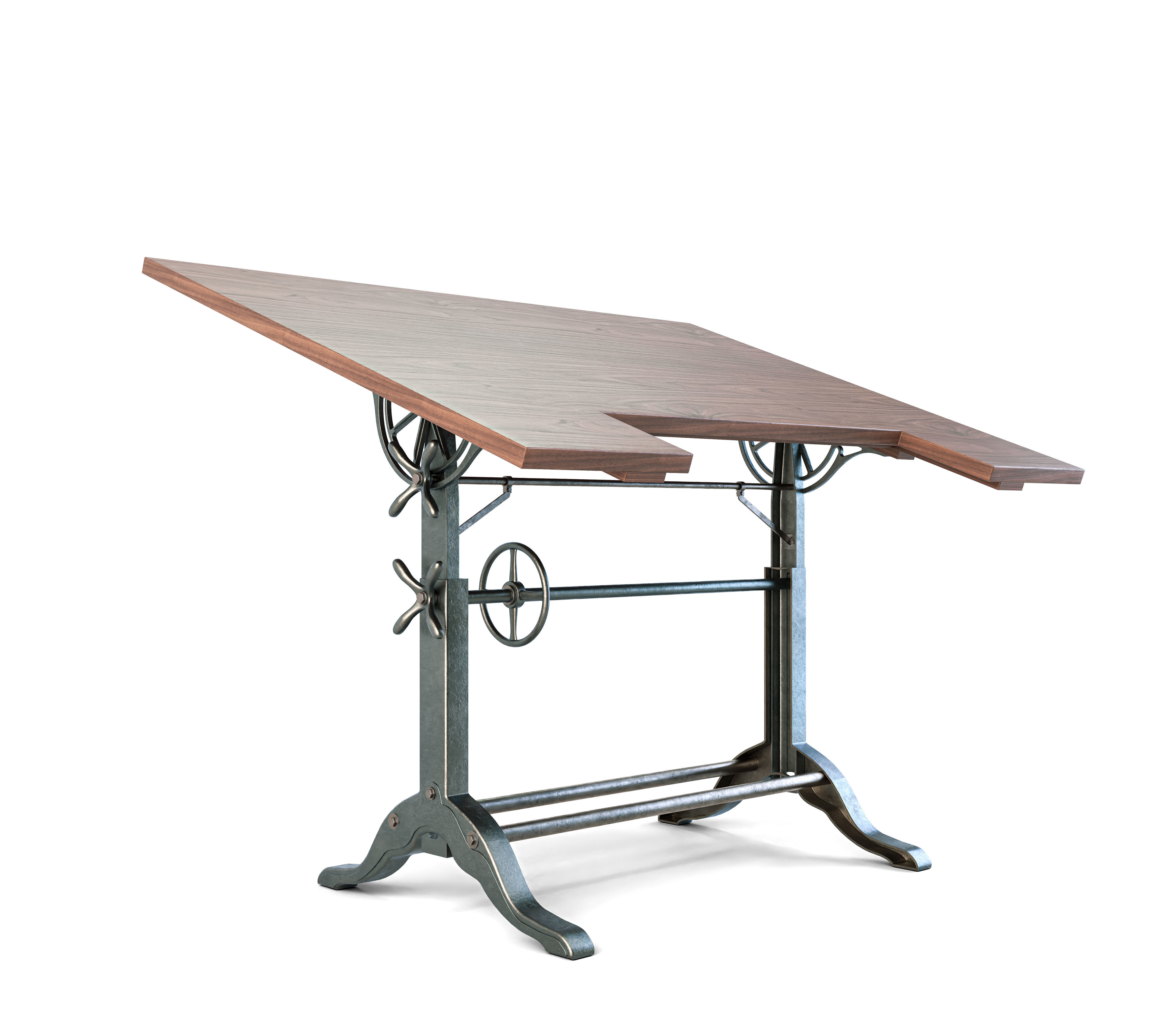 Vintage Drawing Table 3D model CGTrader