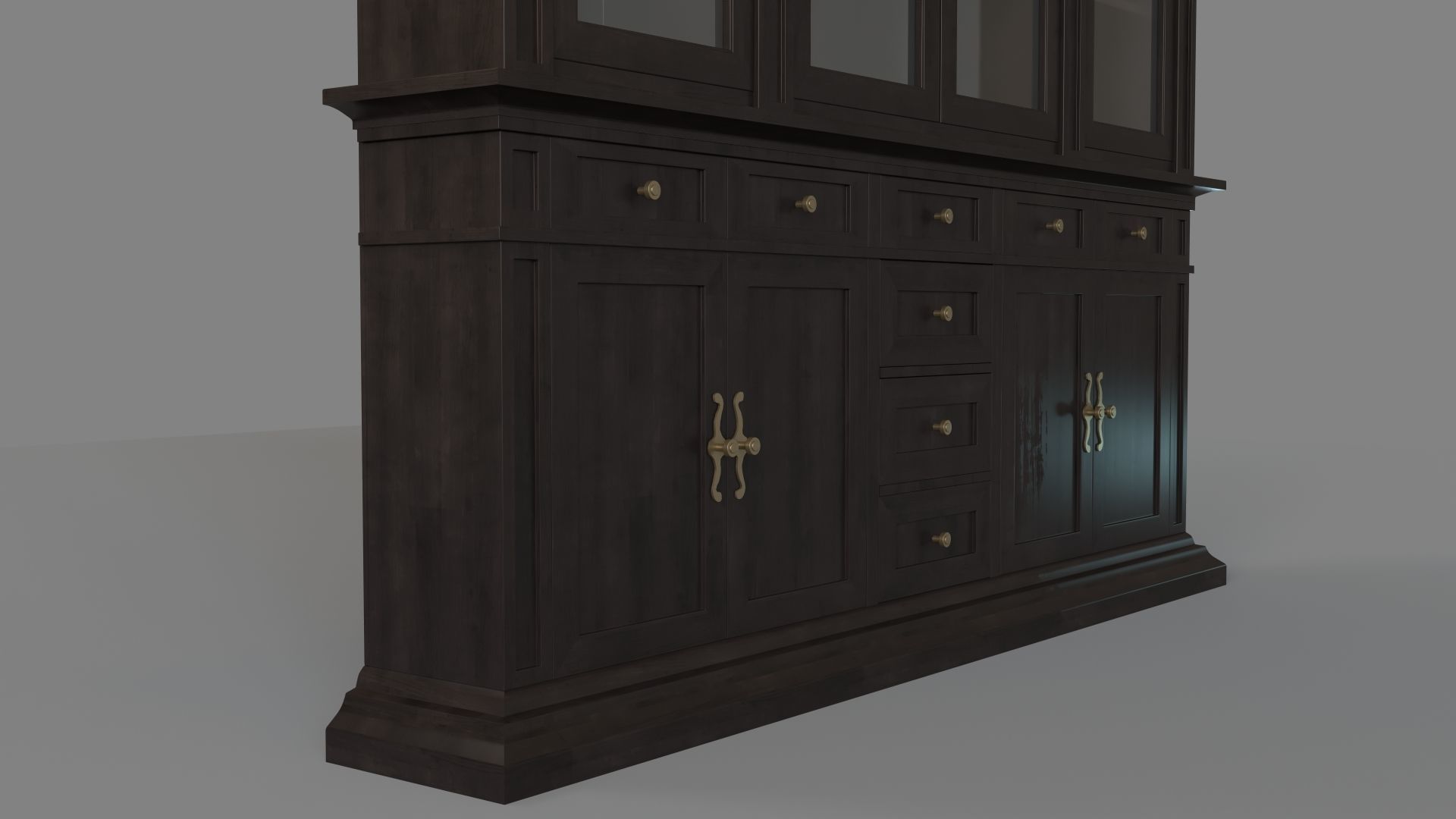 Classic Hutch 3D model_2