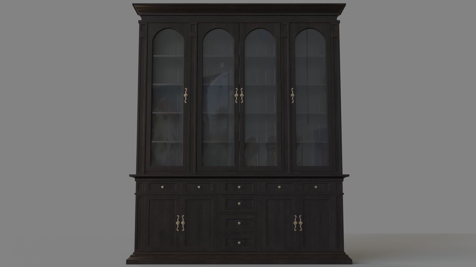 Classic Hutch 3D model_1